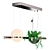 Sleek Pendant Light Fixture "GRO LONG 3D model small image 3