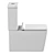 AQUAme AQM1003 Compact Toilet 3D model small image 2