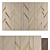 Wooden Wall Panel 4500x2800 mm 3D model small image 2