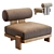 High-Quality 3D Vigo Lounge Chair 3D model small image 1