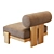 High-Quality 3D Vigo Lounge Chair 3D model small image 5