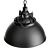 Industrial Helmut Pendant Light - Long 3D model small image 2