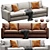 Customizable Axis Sofa: Plush Versatility 3D model small image 1