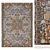 Digital Chenille Rug: Zenia Collection 3D model small image 1