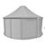 Sleek Modern Yurt Design 3D model small image 4