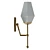 Modern UV-Unwrapped Slater Sconce 3D model small image 4