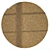 Rope Design Round Carpet Model 3D model small image 2