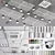 Armstrong Ceiling System Set 3D model small image 1