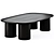 Adam Coffee Table Full Black 3D model small image 2