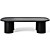 Adam Coffee Table Full Black 3D model small image 3