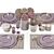 Elegant Violet Table Setting Kit 3D model small image 10