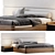 Modern Madaket Bed Esssentials 3D model small image 1