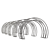 Lighted Arch Collection - Obj Export 3D model small image 6