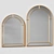 Glam Arch Wall Mirror 3D model small image 2