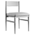 Mavery Dining Chair Set Espresso 3D model small image 5