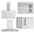 AEG Appliance Set Bundle Home 3D model small image 9