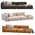 Bolia COSIMA Modular Sofa: Modern Design 3D model small image 2