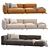 Bolia COSIMA Modular Sofa: Modern Design 3D model small image 3