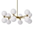 Modern Molecule Chandelier, 80x33cm 3D model small image 2