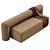 Modern Moss Sofa Collection 3D model small image 6