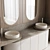 Fauset Bathroom Inbani Set 107 3D model small image 3