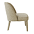 Meridiani Odette Uno Chair 3D model small image 2