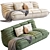 Cozy Togo Lounge Sofa	Transform any space with comfort. 3D model small image 2