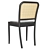 Modern Rattan Dining Chair 2017 3D model small image 2