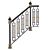 Safety Handrail Stair XFrom:Yes 3D model small image 2