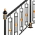 Safety Handrail Stair XFrom:Yes 3D model small image 4