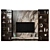 Wall Mount TV 43 3D model small image 2