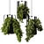 695 Hanging Indoor Plants 3D model small image 1