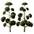 Elegant Spherical Tree Models 3D model small image 1