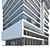 Modern High-Rise Office Building Model 3D model small image 5