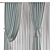 Refined Curtain #017 3D model small image 2