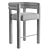 Contemporary Tacova Counter Stool 3D model small image 5