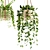 Hanging Ivy Plants Set25 Pot 3D model small image 2