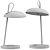 Scandinavian Style LED Table Lamp 3D model small image 2