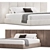 Elegance Edition Bed By Flexteam 3D model small image 2