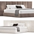 Elegance Edition Bed By Flexteam 3D model small image 3