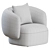 Marelli Noah Armchair: Stylish Comfort 3D model small image 3