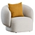 Marelli Noah Armchair: Stylish Comfort 3D model small image 4