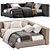 BOCA MINI BED 419 Sofa-Bed 3D model small image 4