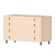 City Dresser with Precious Stone Handles 3D model small image 1