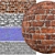 Versatile Brick Wall SBSAR Texture 3D model small image 6