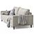 Irvin Sofa Set: Modern Elegance 3D model small image 5