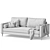 Irvin Sofa Set: Modern Elegance 3D model small image 7