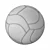 Official Volleyball Superliga Ball 3D model small image 4