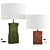 Topia Table Lamps, Laredoute 3D model small image 4