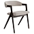 Stylish Anita Dining Chair Set 3D model small image 1